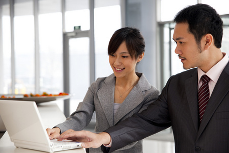 写字楼白领图片