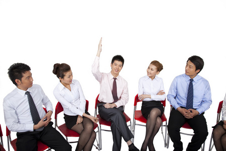 开会发言图片-开会发言素材-开会发言插画-摄图新视界