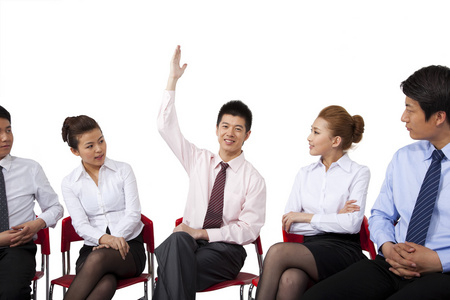 开会发言图片-开会发言素材-开会发言插画-摄图新视界