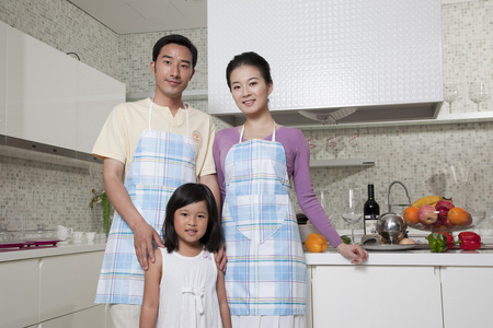 幸福的家庭生活照片