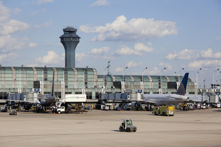芝加哥机场图片