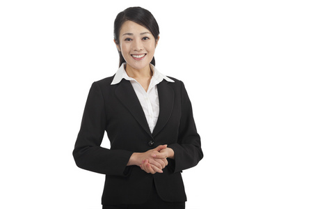 正面站立人像图片