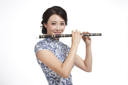 中国风笛子图片