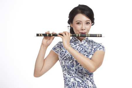 中国风笛子图片