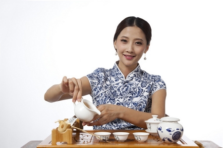 茶艺表演图片