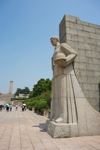 烈士纪念日雨花台烈士陵园照片
