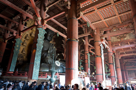 日本奈良东大寺照片