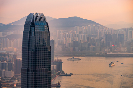 高视角看香港城市景观