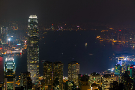 高视角看香港城市景观