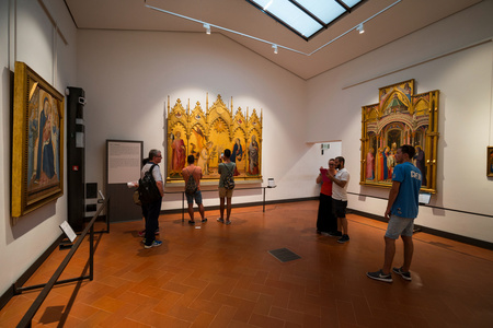 意大利佛罗伦萨乌菲齐美术馆照片