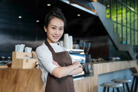 咖啡厅服务照片