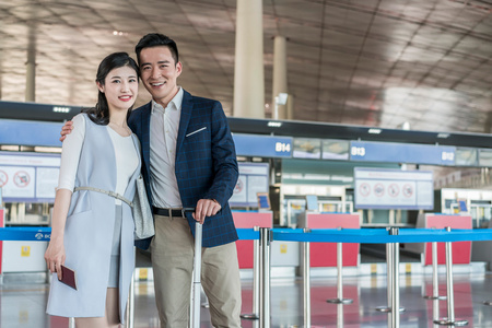 重庆机场值机图片