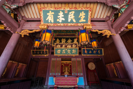 台湾台南孔庙大成殿
