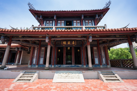 宫殿屋檐台湾台南赤嵌楼照片