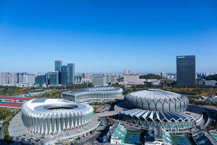 濟南奧林匹克體育中心照片-正版商用圖片3adq4u-攝圖新視界