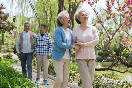 老年夫妻旅游