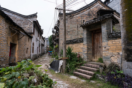 广西旧县村古镇照片