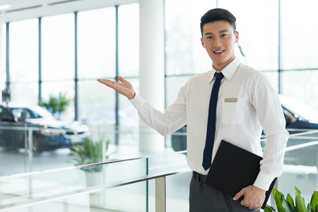 销售形象照图片