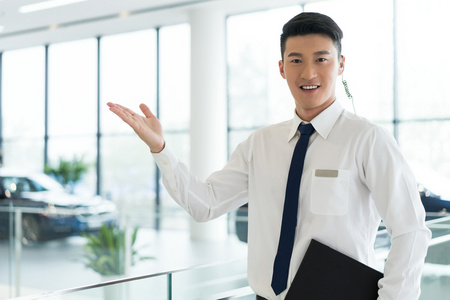 销售形象照图片