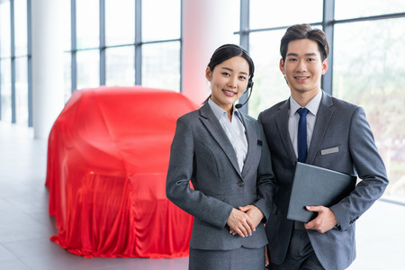 销售形象照图片