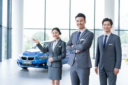 销售形象照图片