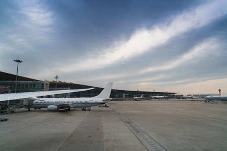 北京首都机场公务机楼图片