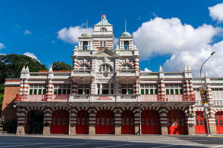 消防局新加坡中央消防局照片