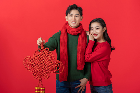 情侣的新年祝福图片