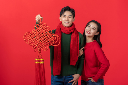 情侣的新年祝福图片