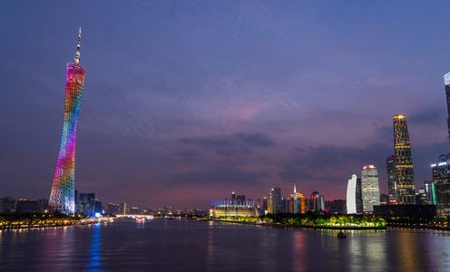 广州城市夜景