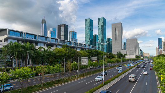 商务会展深圳城市风光照片