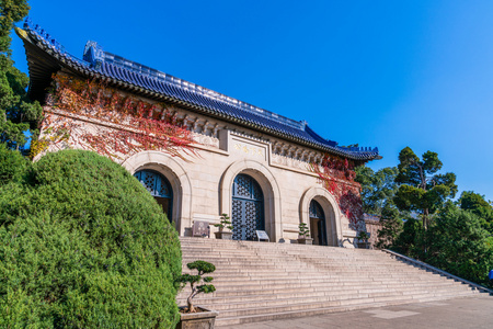 南京中山陵陵门