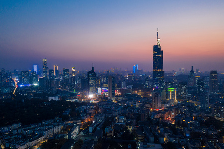 南京城市夜景