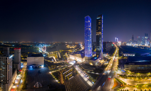 南京城市夜景