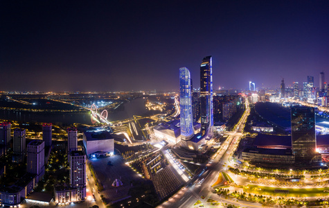 南京城市夜景