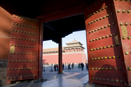 北京故宫大门