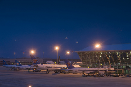 上海浦东国际机场照片