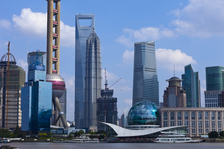 上海外滩 陆家嘴照片