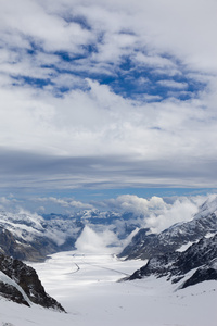 瑞士阿尔卑斯少女峰Jungfrau