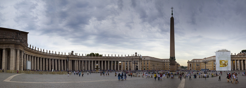 梵蒂冈圣彼得广场照片