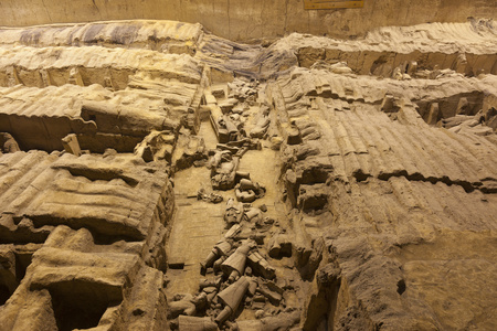 西安兵马俑图片