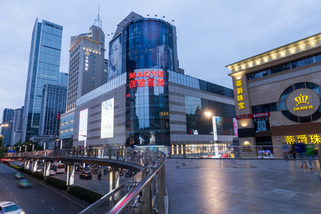 成都市中心图片