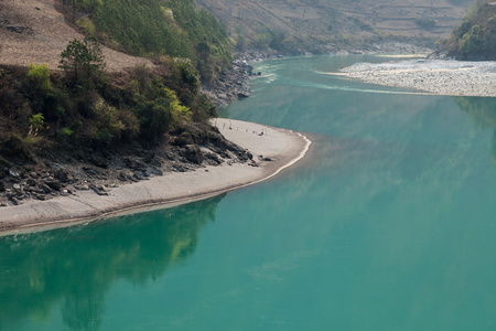江风光怒江流域风光照片