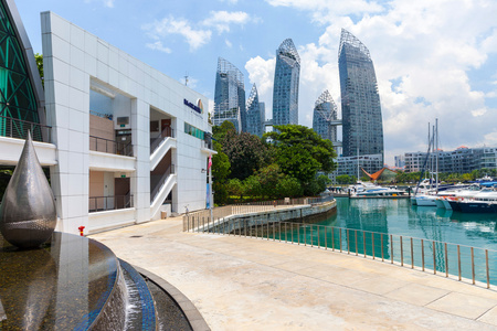 游艇泊位新加坡吉宝湾游艇码头照片
