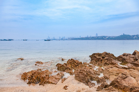 山东青岛海滨浴场