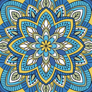 东方的富有色彩的模式.照片