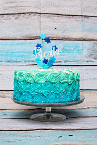 制作桃层蛋糕图片