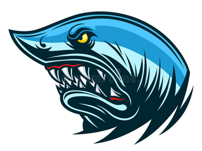 露齿鱼鲨鱼上端照片