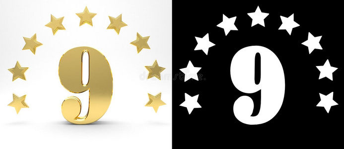 字母数字九图片