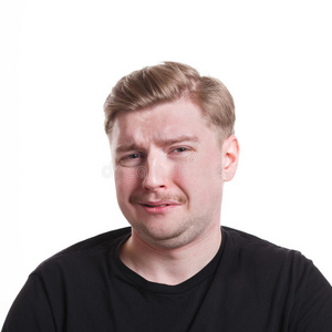 消极的人情感,男人表达反感照片